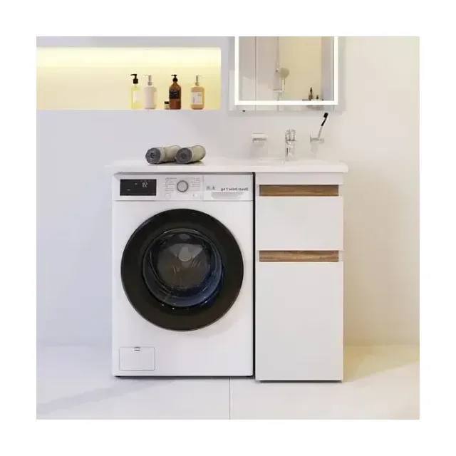 Тумба с раковиной AM.PM X-Joy 100 белый глянец для установки со стиральной машиной R