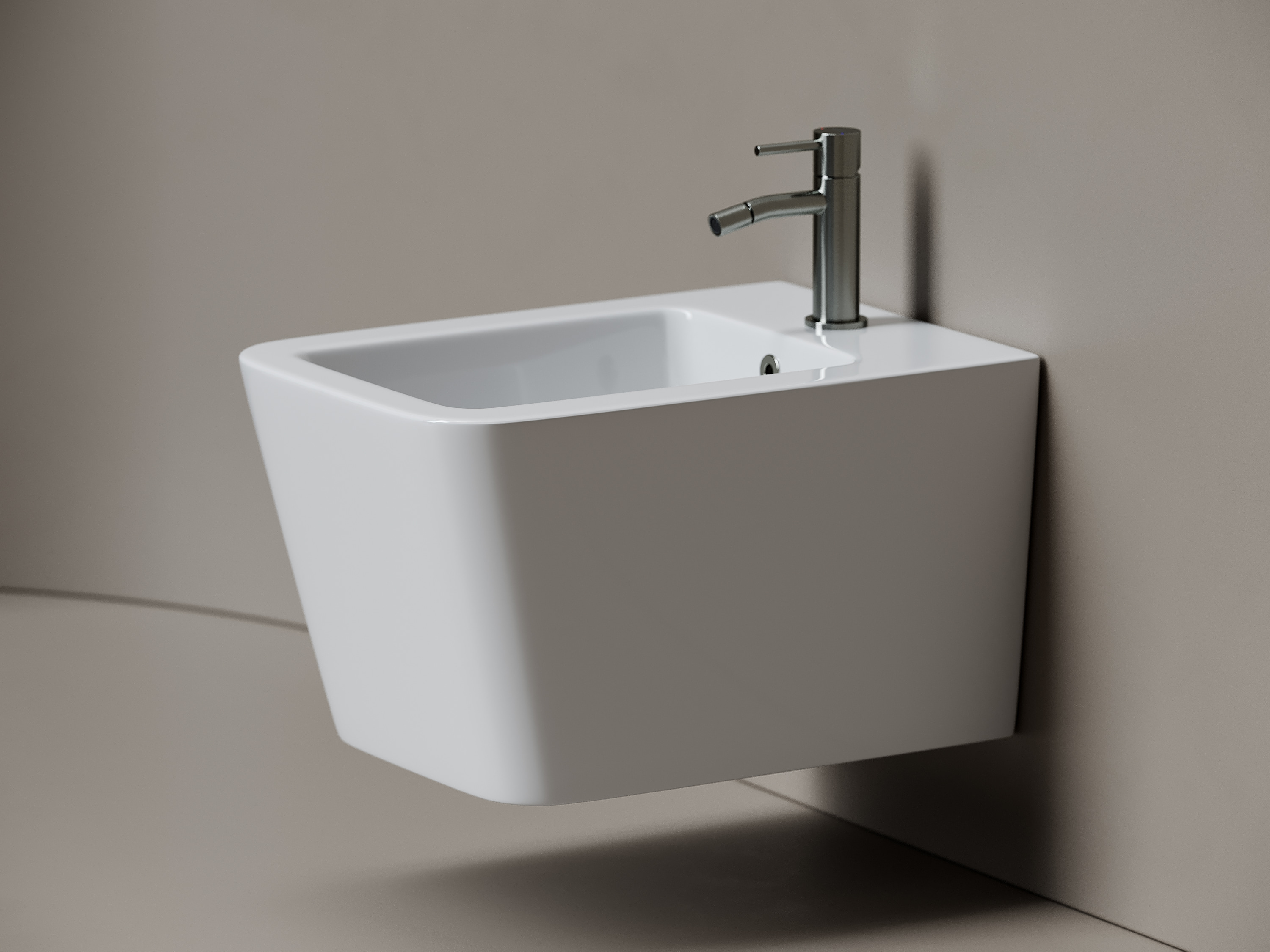 Биде Ceramica Nova Миро (Miro) CN11004 подвесное