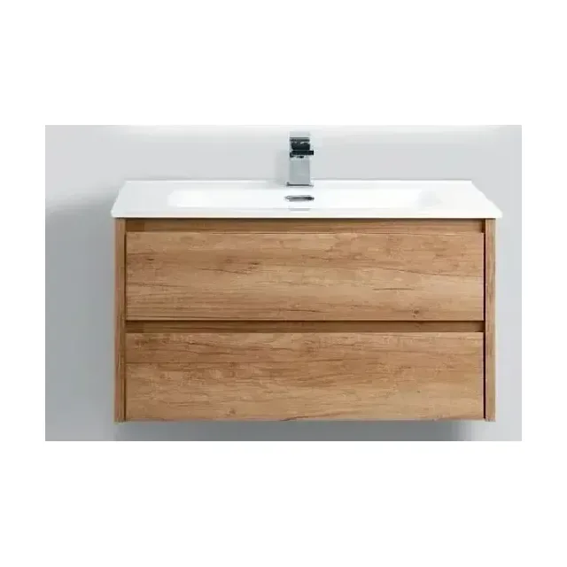 Тумба с раковиной BelBagno Крафт (Kraft) 90 натуральный дуб Небраска