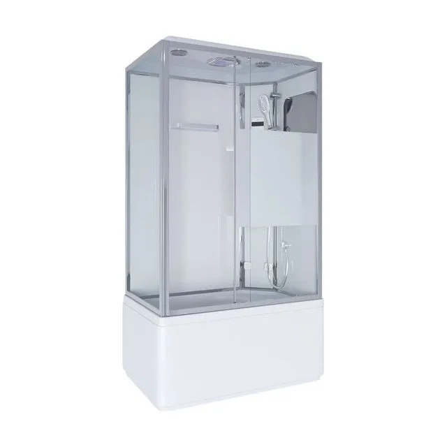Душевая кабина Niagara Ultra NG-307-01R (120х80х220) высокий поддон(50см),стекло матовое