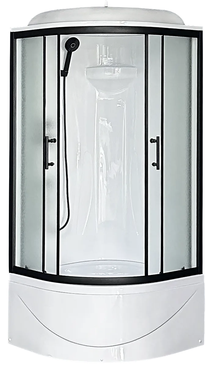 Душевая кабина Practic RB 90BK1-M-BL(матовое)