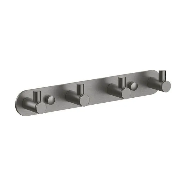 AQ4123BGM ЕВРОПА планка с 4 крючками, оружейная сталь