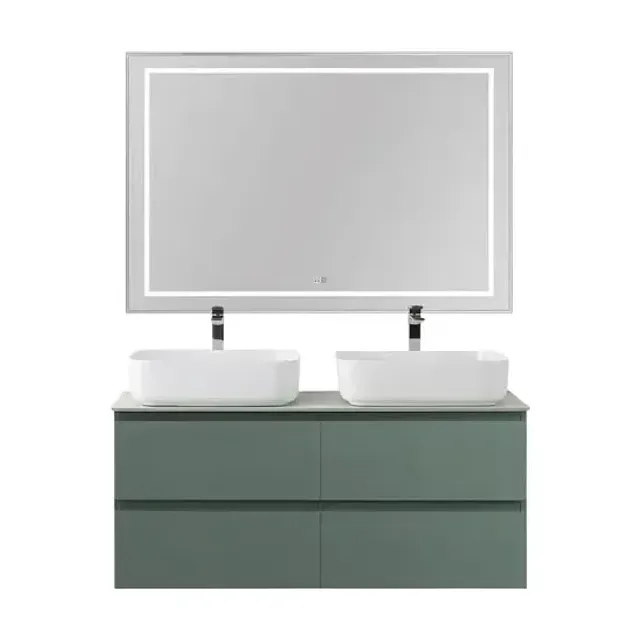 Комплект мебели BelBagno Крафт (Kraft) 120 с четырьмя ящиками еловый матовый (столешница цемент)
