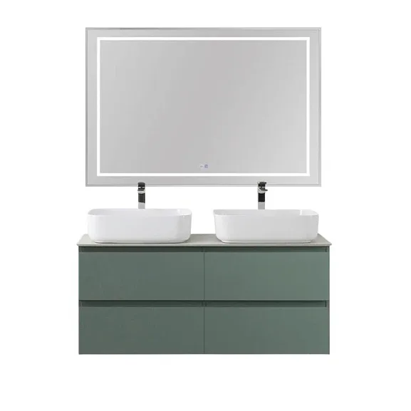 Комплект мебели BelBagno Крафт (Kraft) 120 с четырьмя ящиками еловый матовый (столешница цемент)