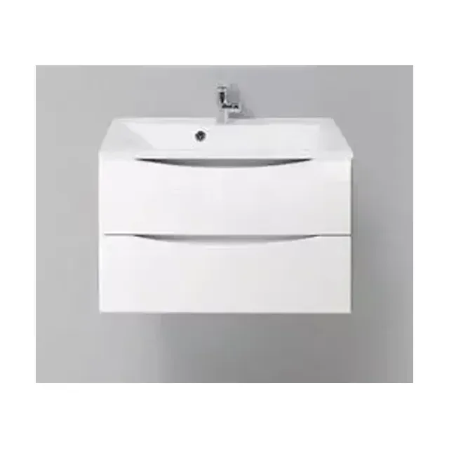 Тумба с раковиной BelBagno Марино (Marino) 75 белый глянец