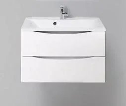 Тумба с раковиной BelBagno Марино (Marino) 75 белый глянец