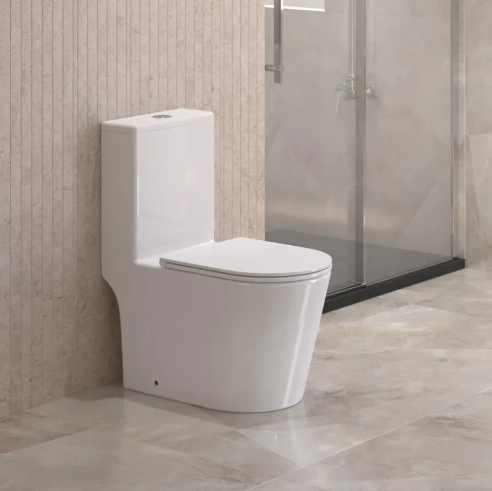 Унитаз-моноблок BelBagno Тре (Tre) BB673CP-MN-TOR/SC со смывом Торнадо 36*70 с крышкой-сиденьем плавное закрывание