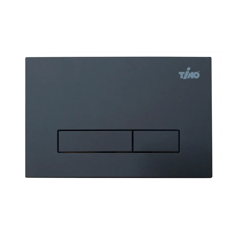 Кнопка смыва TIMO INARI FP-003MB (250x165) matt black