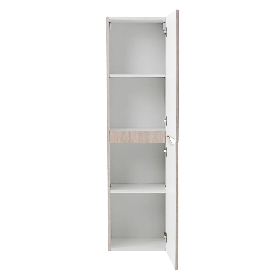 Шкаф подвесной BelBagno FLY-MARINO-1500-2A-SC-RG-P-R Rovere Grigio, правый