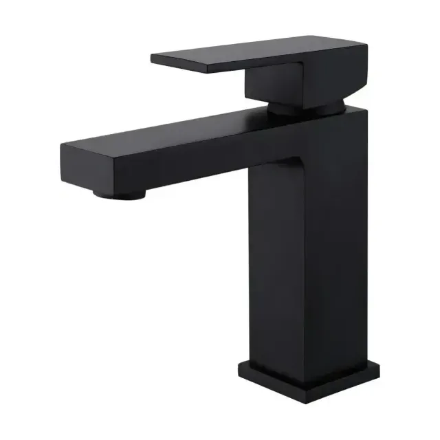 Смеситель ABBER Daheim AF8210B для раковины, черный матовый