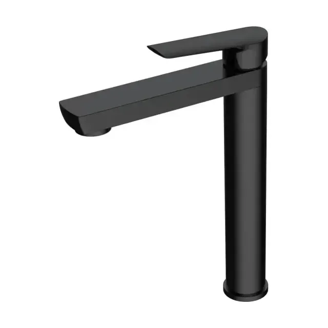 Смеситель Esko Lagos Black LG25B для раковины, высокий