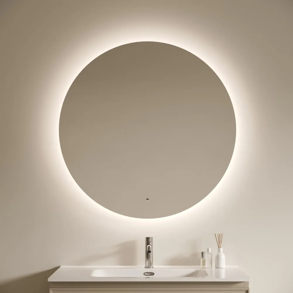 Зеркало с подсветкой Sancos Сфера 2.0 (Sfera 2.0) SF2.900 90x90 подвесное управление взмахом руки