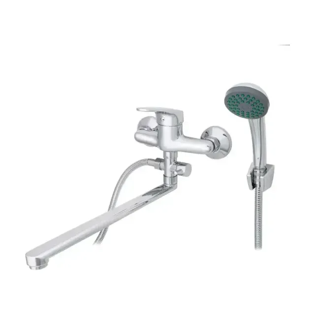 Смеситель Rusant RV3053555-011 универсальный с душевыми аксессуарами хром