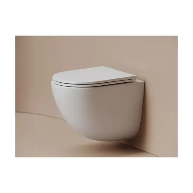 Унитаз подвесной Ceramica Nova Тренд (Vogue) CN4008TMW белый матовый с сиденьем микролифт смыв торнадо