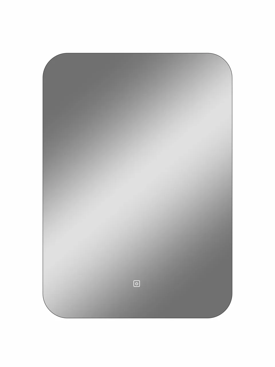 Зеркало Zled-B с LED-подсветкой, 50*70см, прямоугольное