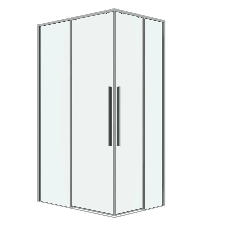 Душевое ограждение Grossman Galaxy 1/2.K33.01.12.10.00-1/2.K33.01.80.10.00 (120х80х195) раздвижная,хром,стекло прозрачное,2 места
