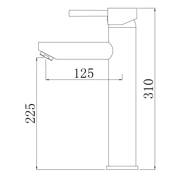 Смеситель Comforty FC018B-CKBT для раковины белый