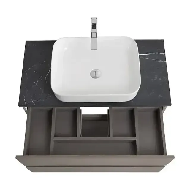 Тумба с раковиной BelBagno Крафт (Kraft) 90 бежевая матовая (столешница KEP-90-MNO)