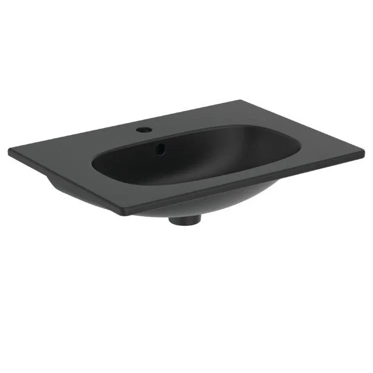 Тумба с раковиной Ideal Standard Tesi 60 черная матовая