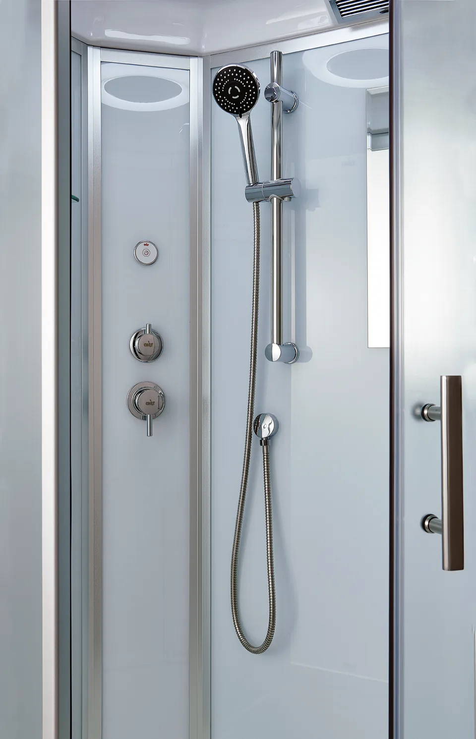 Timo Standart Т-6610 Silver L душевая кабина 110*85*220, турецкая баня хамам