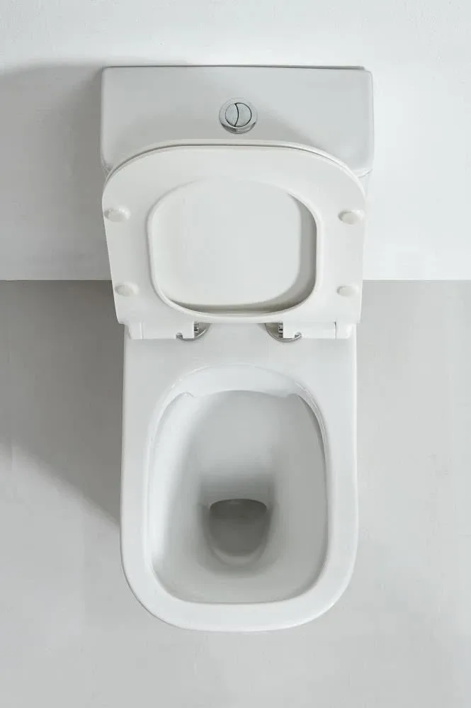 Унитаз-компакт Orange C02-000W 34,5*66,5 безободковый с крышкой-сиденьем микролифт