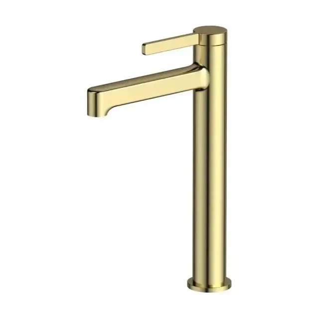 Смеситель Esko Sochi Gold CR25Gold для раковины, высокий