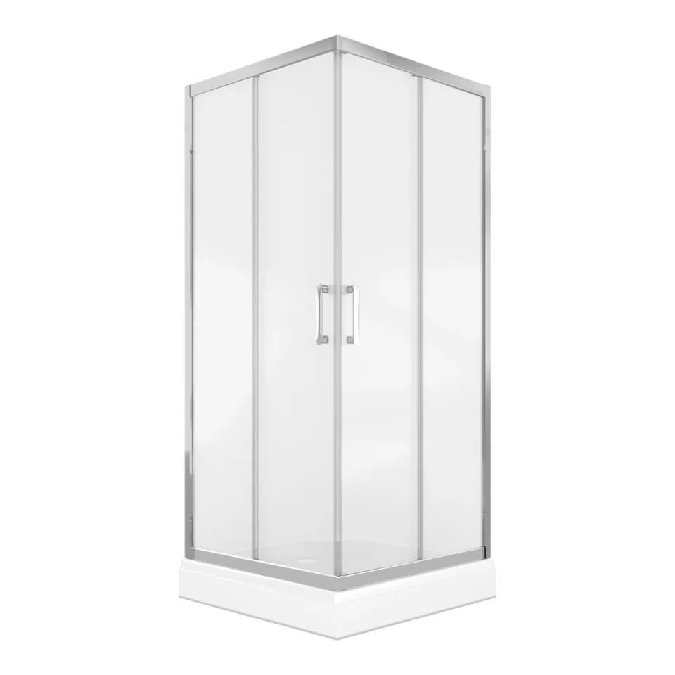 ДО "Фикс-Хром-Вельвет" низк. подд. 80×80 см