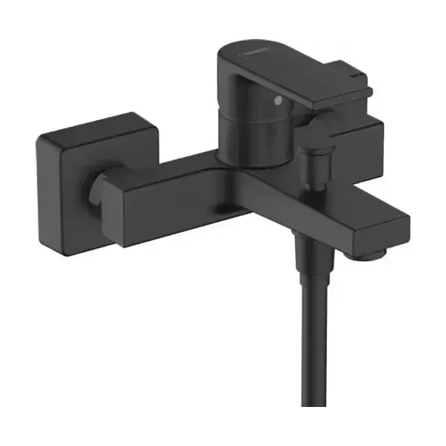 Смеситель Hansgrohe Vernis Shape 71450670 для ванны и душа без душевых аксессуаров черный матовый
