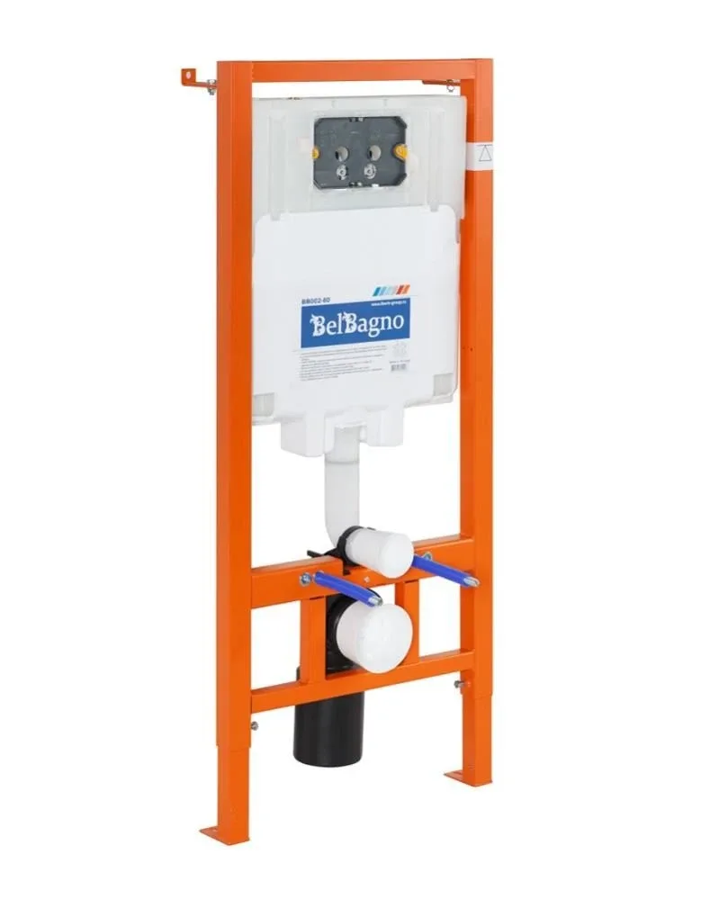 Комплект инсталляции BelBagno BB002-80 с белой кнопкой BB014-SR-BIANCO Tornado GR-4477SQ