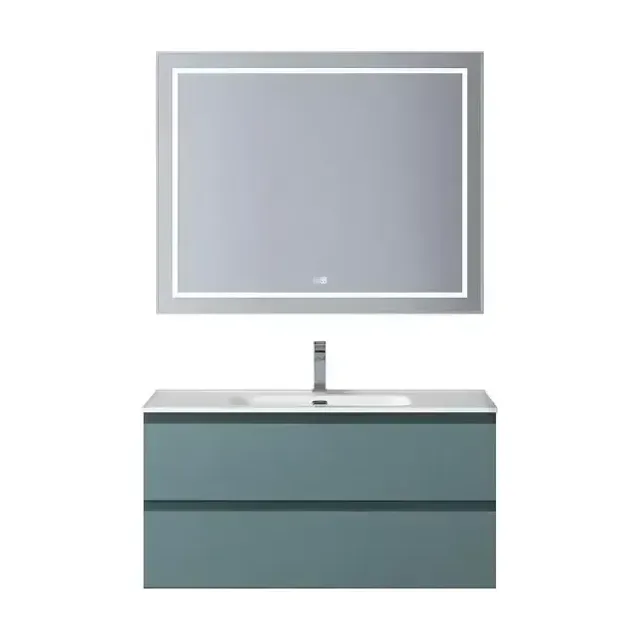 Комплект мебели BelBagno Крафт (Kraft) 100 голубой матовый (раковина BB1000ETL)