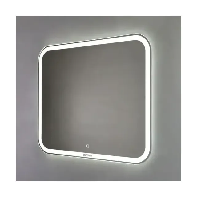 Зеркало Grossman Комфорт (Comfort) 80*68 ЛЕД подсветка с сенсорным выключателем
