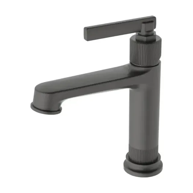 Смеситель Haiba HB10797-3 для раковины оружейная сталь