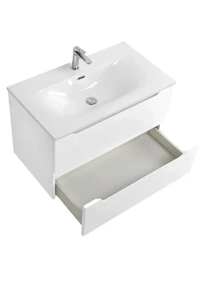 Комплект мебели BelBagno Этна (Etna) 80 белый матовый (раковина BB-8099-80)