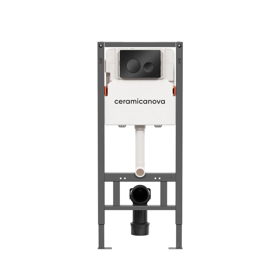 Инсталляция с кнопкой Ceramica Nova Баланс (Balance)/Круг (Circle) CN121001MB