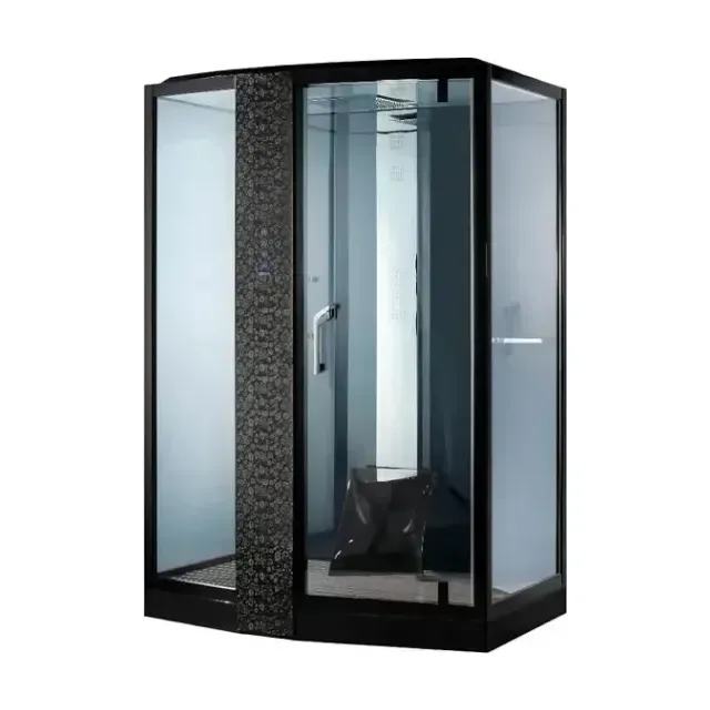 Душевая кабина Orans Diamond SR-89105LS Black 120х90х220 L