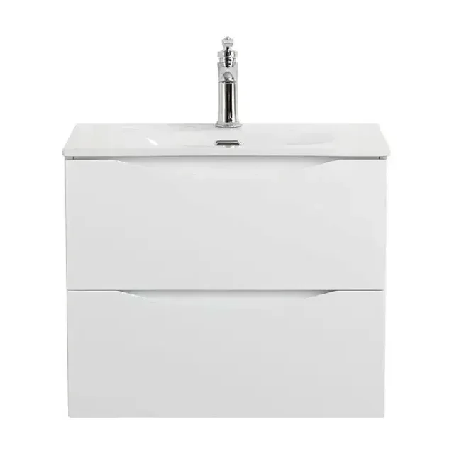 Тумба с раковиной BelBagno Marino-Cer-Mini 50 белый глянец