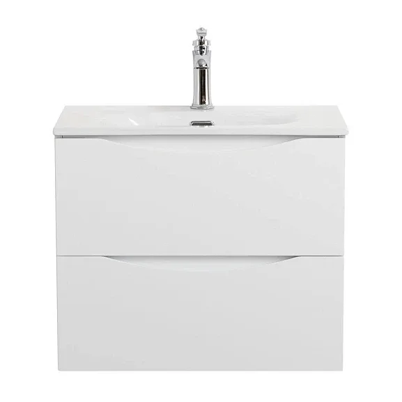 Тумба с раковиной BelBagno Marino-Cer-Mini 50 белый глянец