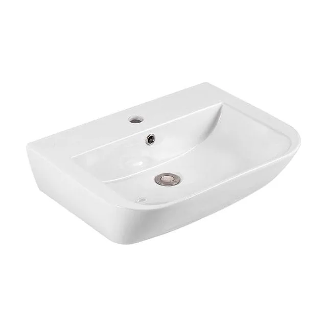 Раковина подвесная AQ5440-00, 595*435, белая