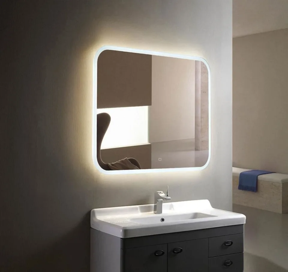 Зеркало Silver Mirrors Стив 80*68 с Led-подсветкой сенсорный выключатель