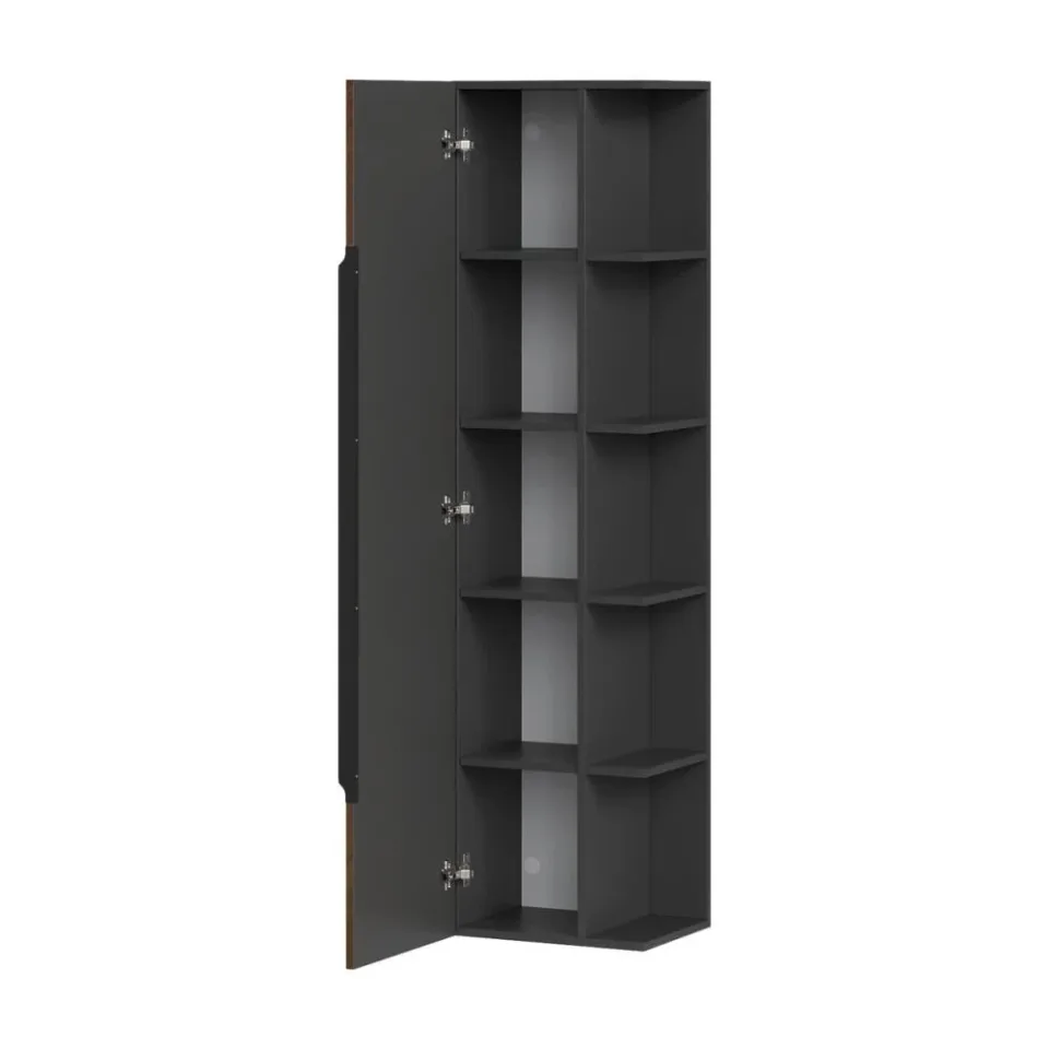 Пенал Equil Форест/Forest 40 L/R подвесной, орех, графит