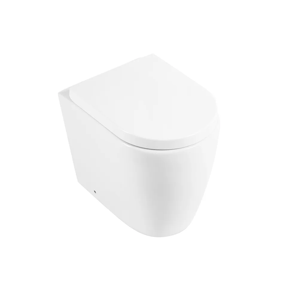 Унитаз приставной безободковый BelBagno MARINO BB105CBR/BB865SC