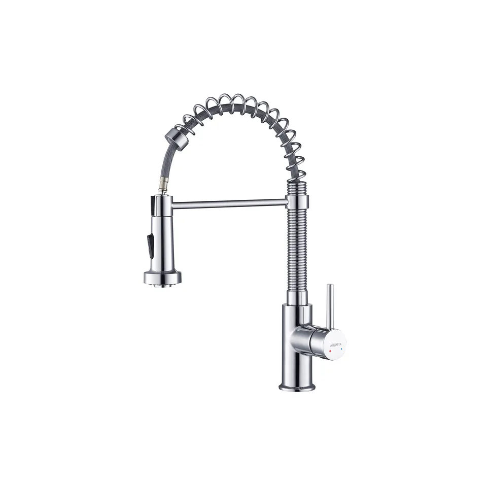 Смеситель для кухни (2 режима струи) (профессиональный) AQUATEK AQ1387CR ЕВРОПА