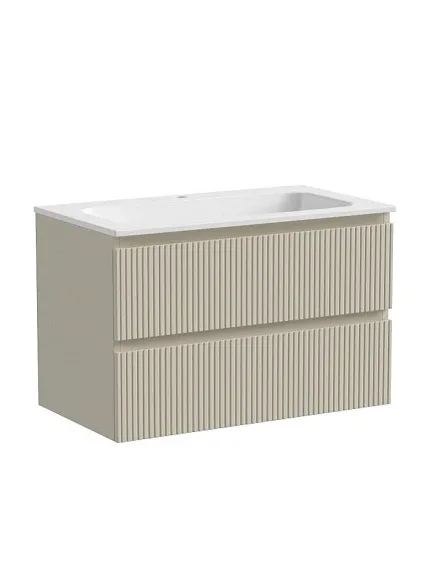 Тумба с раковиной Sancos Сноб Т/Snob T 80 Beige Soft