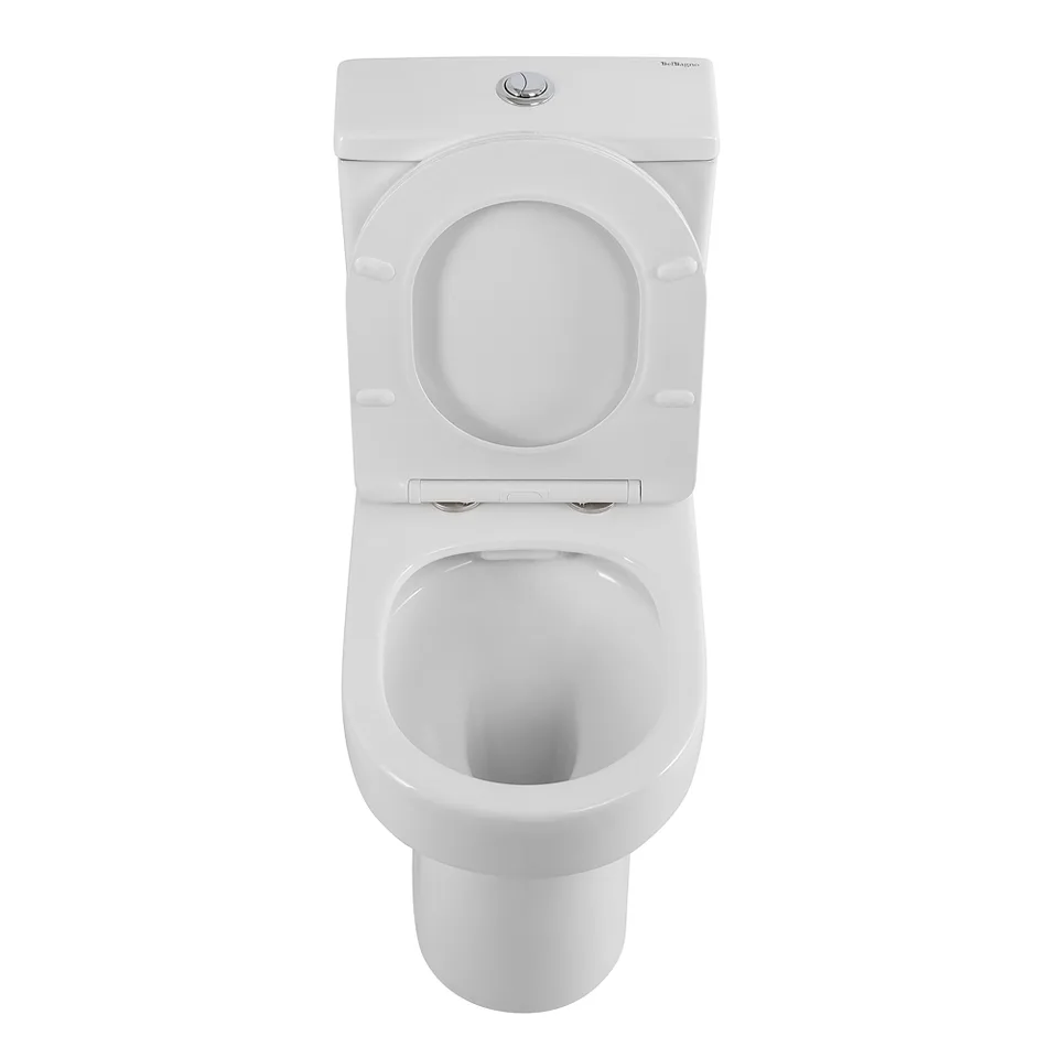 Унитаз-компакт безободковый BelBagno NORMA BB339CPR/BB339T/BB089SC
