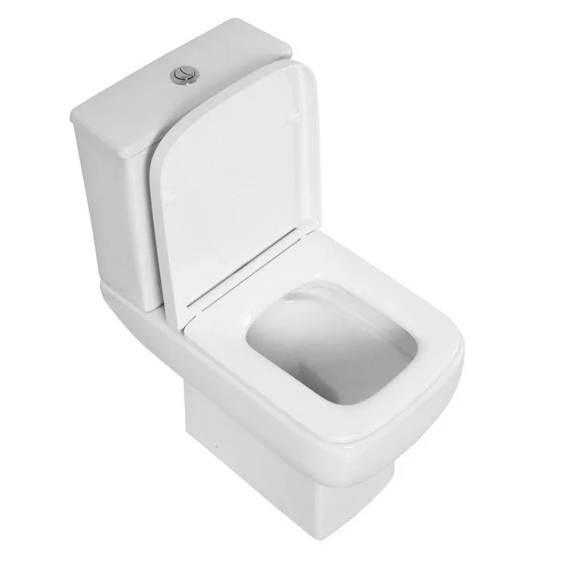 Унитаз-компакт BelBagno Аврора (Aurora) BB8604CPR/SC 36*60,5 с крышкой-сиденьем дюропласт плавное закрывание