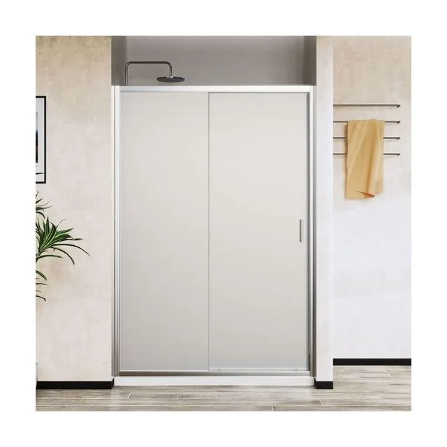 Душевая дверь Vincea Сити (City) VDS-5CT140MT 140х195 стекло текстурное 5 мм профиль хром