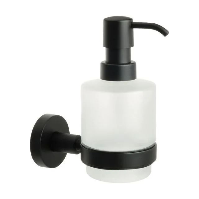 «COMFORT BLACK» Дозатор жидкого мыла черный FX-86012 Fixsen