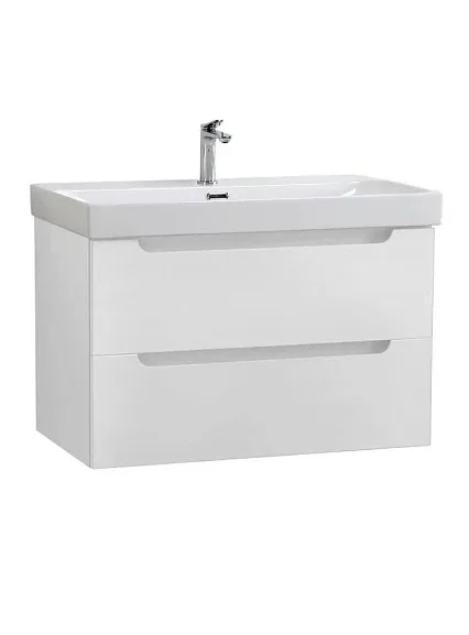 Тумба с раковиной BelBagno Этна (Etna) 80 белая матовая (раковина BB-8078-80)