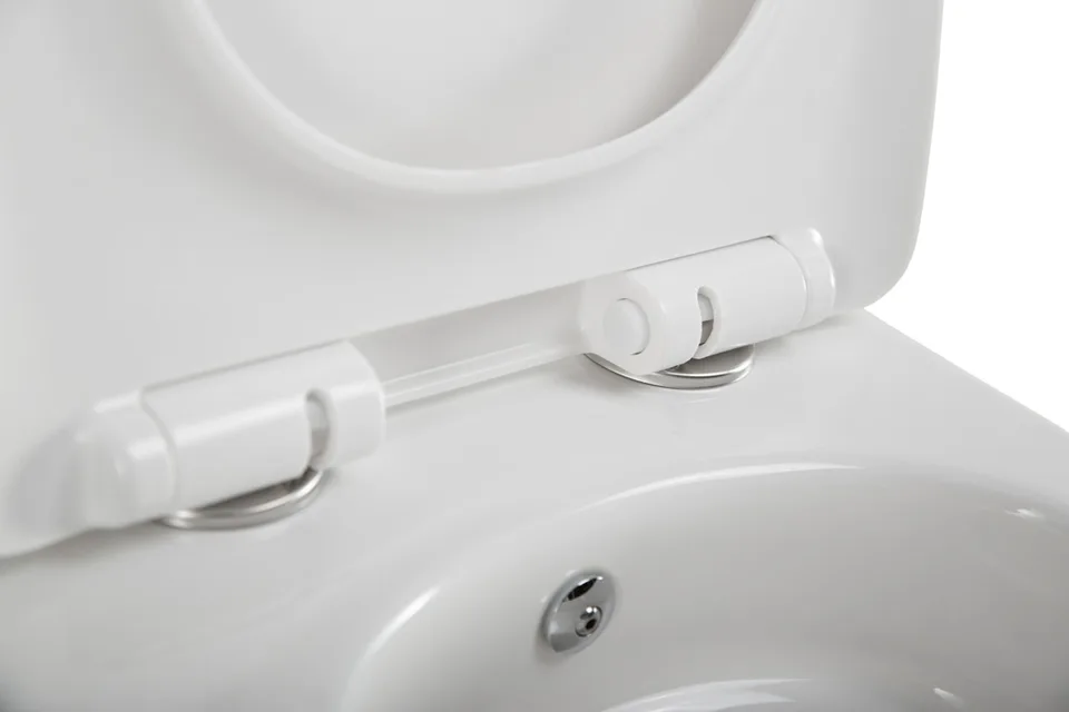 Унитаз подвесной с сиденьем, функцией биде и смесителем BelBagno KRAFT BB7106CH-TOR-BS/SC