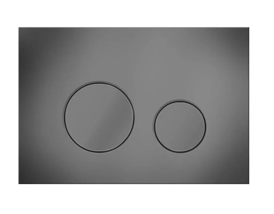 Инталляция для унитаза KKPol Economic ZSP/M400/0/K (350/ZPW/400-00-E0) 112*40*15,5 с кнопкой титан